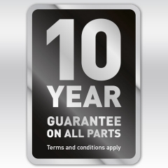 Daewoo Hotpoint 10 Year Parts Guarantee