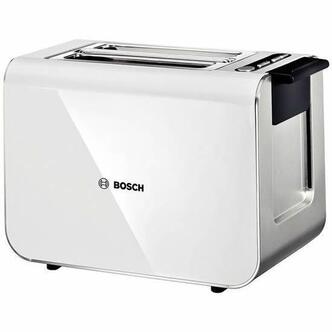 Bosch TAT8611GB STYLINE Range 2 Slice Toaster in Gloss White
