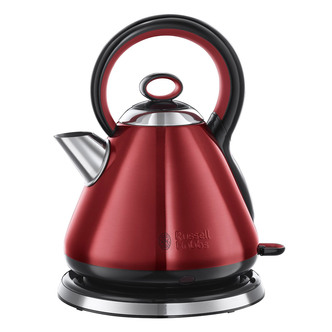 Russell Hobbs 21881 LEGACY Traditional Cordless Jug Kettle in Red