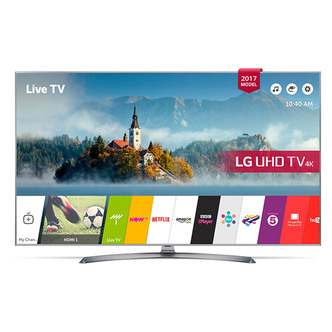 LG 49UJ750V 49 4K Ultra-HD Smart LED TV HDR with Dolby Vision