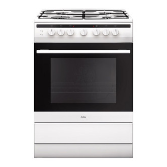 Amica 608GG5MSW 60cm Gas Cooker in White 2yr Warranty FSD A Rated
