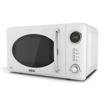 Akai A24006W Microwave Oven in White 700W 20L Digital 3yr Gtee