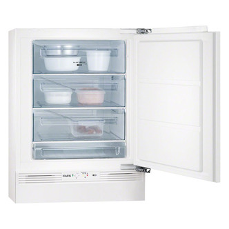 AEG AGS58200F0 60cm Built Under Freezer in White A+ Rated