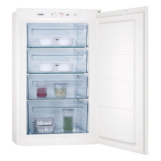 AEG AGS58800S0 55cm Built In Freezer in White A+ Rated