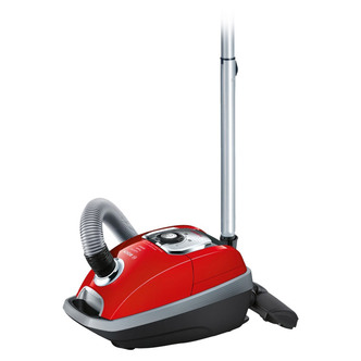 Bosch BGL8PETGB Power Animal Bagged Cylinder Vacuum Cleaner in Red