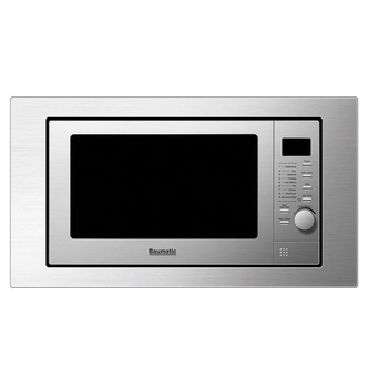 Baumatic BMGI250SS Built In Microwave Oven with Grill in St/Steel 25L