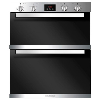 Baumatic BO796.6SS Built Under Double Oven in Stainless Steel