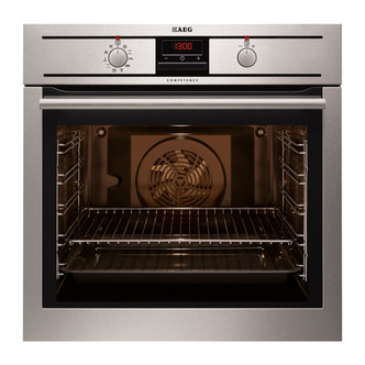 AEG BP3003001M Built In Single Electric Multifunction Oven in St Steel