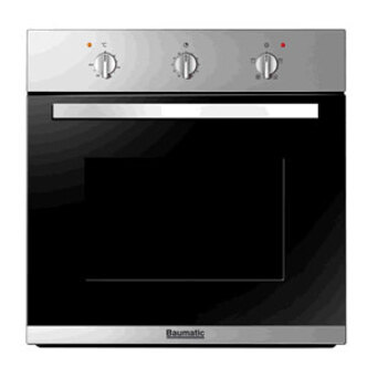 Baumatic BSO612SS Built In Electric Fan Oven in Stainles Steel 2yr Gte