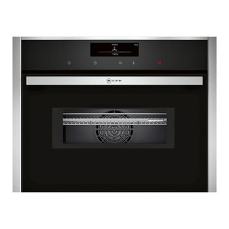 Neff C28MT27N0B Built-In Compact Oven with Microwave in Stainless Steel