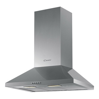 Candy CCE16 2X 60cm Chimney Hood in Stainless Steel
