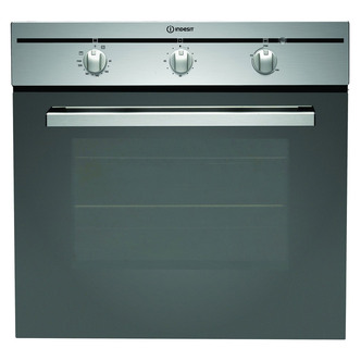 Indesit CIMS51KAIX Built In Single Multifunction Oven in Stainless Steel