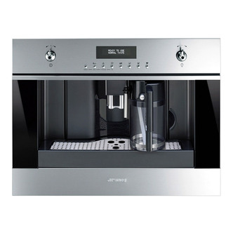 Smeg CMS6451X 45cm Classic Built-In Coffee Machine in Stainless Steel