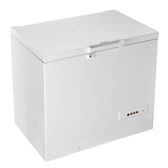Hotpoint CS1A250H Chest Freezer in White 250L A+ for use in Outbuildings
