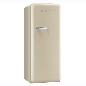 Smeg CVB20RP1 60cm Tall Retro Freezer in Cream A Rated