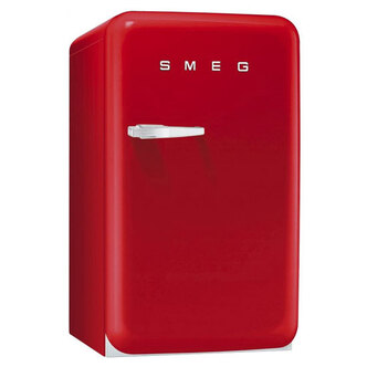 Smeg FAB10RR 55cm Small Retro FAB Fridge Ice Box Red A Rated