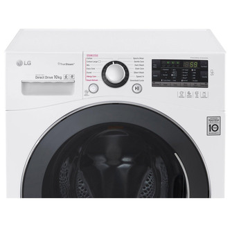 LG FH4A8JDS2 Washing Machine in White 1400rpm 10kg A Rated