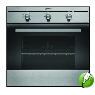 Indesit FIM31KAIX Built In Single Oven in Stainless Steel 56L A Rated