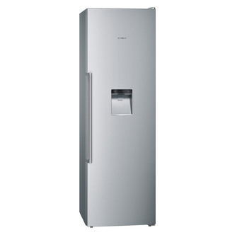 Siemens GS36DPI20 NoFrost Upright Freezer in St/St Ice Dispenser A+ Rated