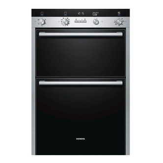 Siemens HB55MB551B Built In Double Electric Oven in Stainless Steel