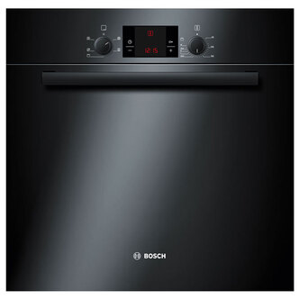 Bosch HBA13B160B CLASSIXX Built In Single 3D Hot Air Oven in Black