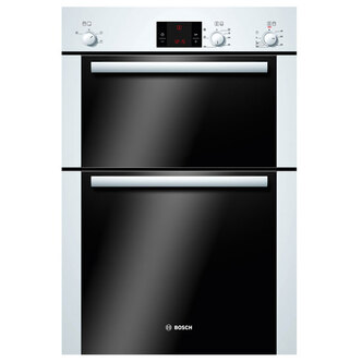 Bosch HBM13B221B CLASSIXX Built In Hot Air Double Oven in White
