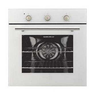 Hoover HCGF304WPP Built In Electric Fan Oven in White Glass 13Amp Supply