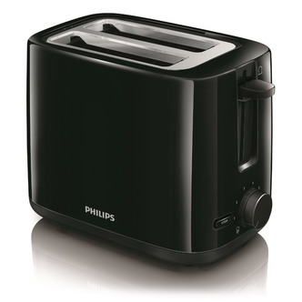 Philips HD2595-91 2 Slice Toaster in Black