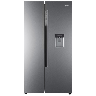 Haier HRF-522IG6 American Style Fridge Freezer in Silver 1.79m A+ Rated