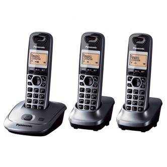 Panasonic KX-TG2523EM Triple Phone with Answer Machine