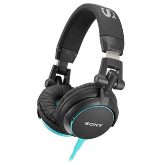 Sony MDRV55L Over Ear DJ Style Foldable Headphones in Blue