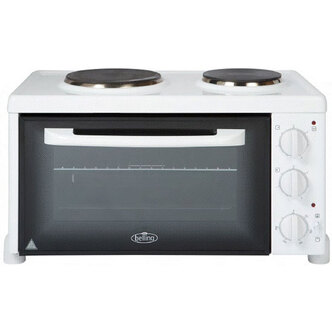 Belling MK318 Table Top Compact Electric Cooker in White 28L