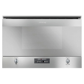 Smeg MP422X Built-In Cucina Microwave Oven with Grill St/St