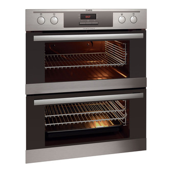 AEG NC4013021M Built Under Double Electric Multifunction Oven in St/St