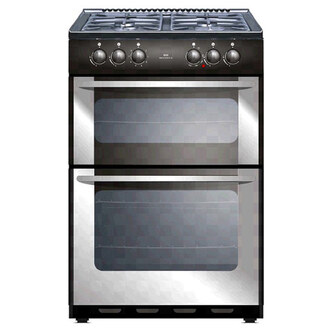 New World NW55TWLGLPGS 55cm LPG Gas Cooker in St/Steel NW55TWLG-LPG-STA