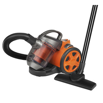 Pifco P28026S Bagless Cylinder Vacuum Cleaner in Orange 1400W