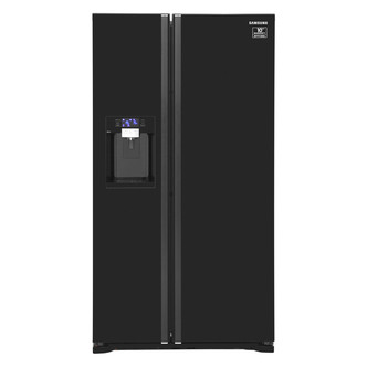 Samsung RSG5MUBP1 American Fridge Freezer in Gloss Black Ice & Water 1.8m