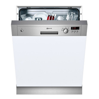 Neff S41E50N1GB 60cm Semi Integrated 12 Place Dishwasher in St/St A+