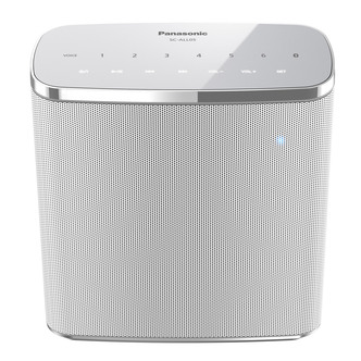 Panasonic SC-ALL05EBW 20W Waterproof Multi-Room Wireless Speaker in White