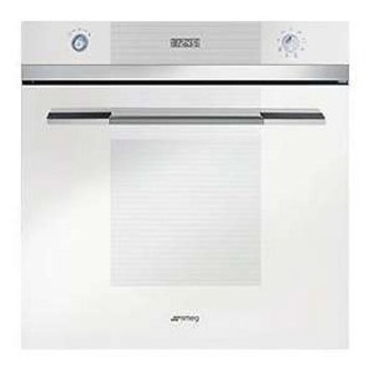 Smeg SF102GVB 60cm LINEA Gas Fan Oven with Grill in White