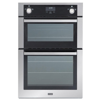 Stoves 444440932 Built In Programmable Gas Double Oven in St Steel