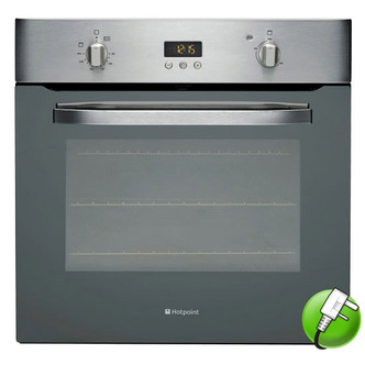Hotpoint SHS33XS Built In STYLE Single Electric Oven in Stainless Steel
