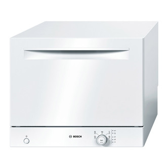 Bosch SKS50E32EU Compact Serie-2 Dishwasher in White 6 Place A+ Rated