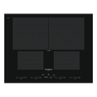 Whirlpool SMO654OFBTIX 65cm Touch Control Induction Hob in Black
