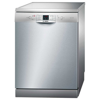 Bosch SMS53M08UK 60cm Serie-6 Dishwasher in Silver Inox A++AA Rated