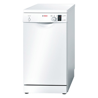 Bosch SPS40E12GB 45cm Serie-4 Slimline Dishwasher in White 9 Place A+
