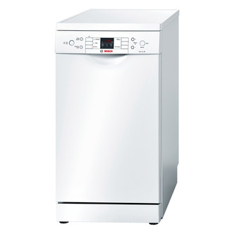 Bosch SPS53M02GB 45cm Serie-6 Dishwasher in White 9 Place Settings