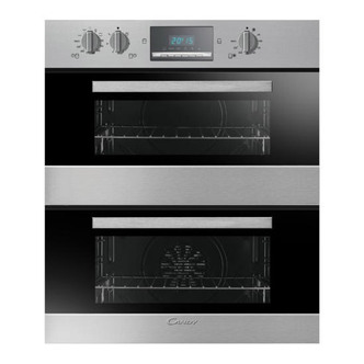 Candy TCP22 2X Built Under Double Electric Multifunction Oven in St St