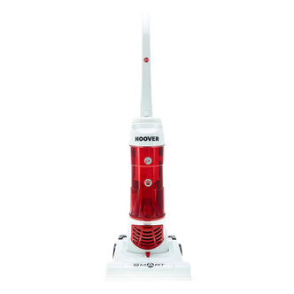 Hoover TH71-SM01001 Smart Bagless Upright Vacuum Cleaner in Red & White
