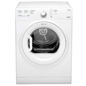 Hotpoint TVFS83CGP 8kg AQUARIUS Vented Tumble Dryer in White